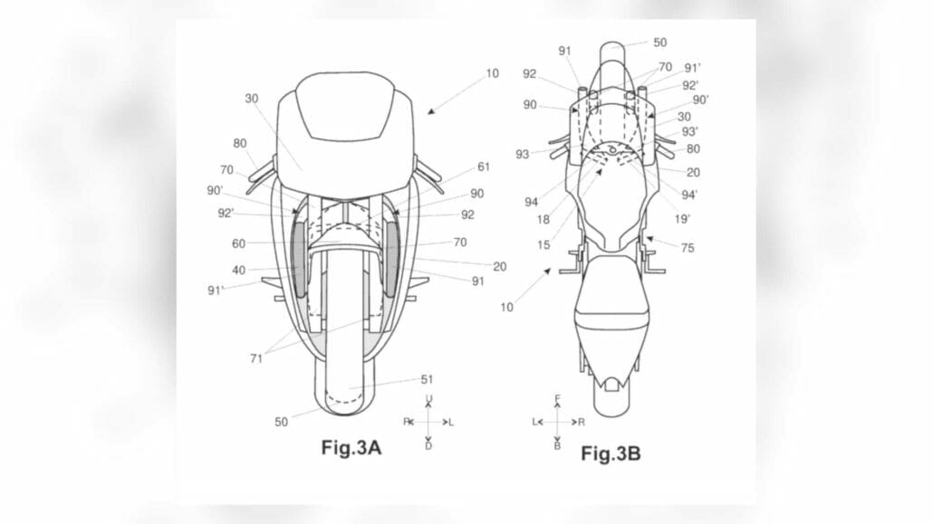 Aprilia Active Aero Patent 3