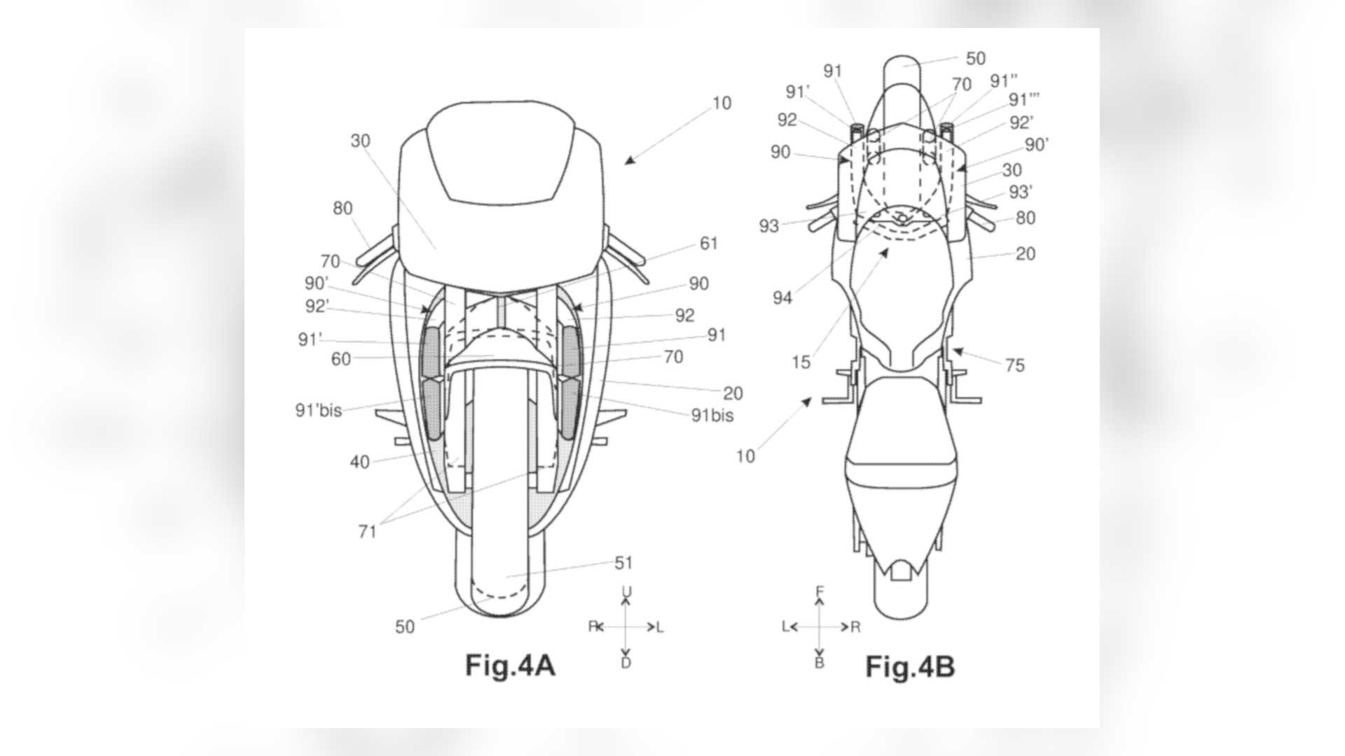 Aprilia Patent - Aktive Aerodynamik
- auch in der MOTORRAD NACHRICHTEN APP