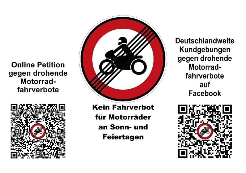 KEIN generelles Kuttenverbot bei Berliner Demo
- auch in der MOTORRAD NACHRICHTEN APP