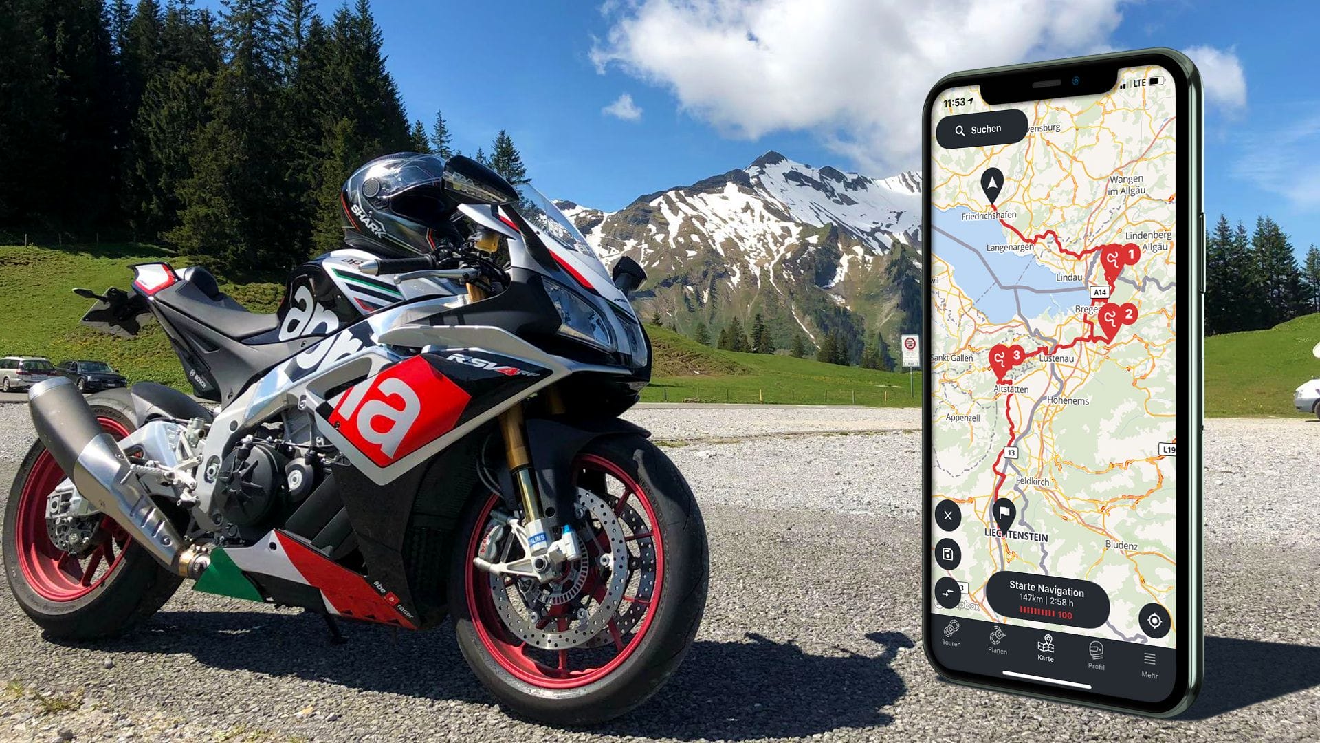 Calimoto Navigations-App Ab Sofort Mit Offline-Funktionen - Motorcycles ...