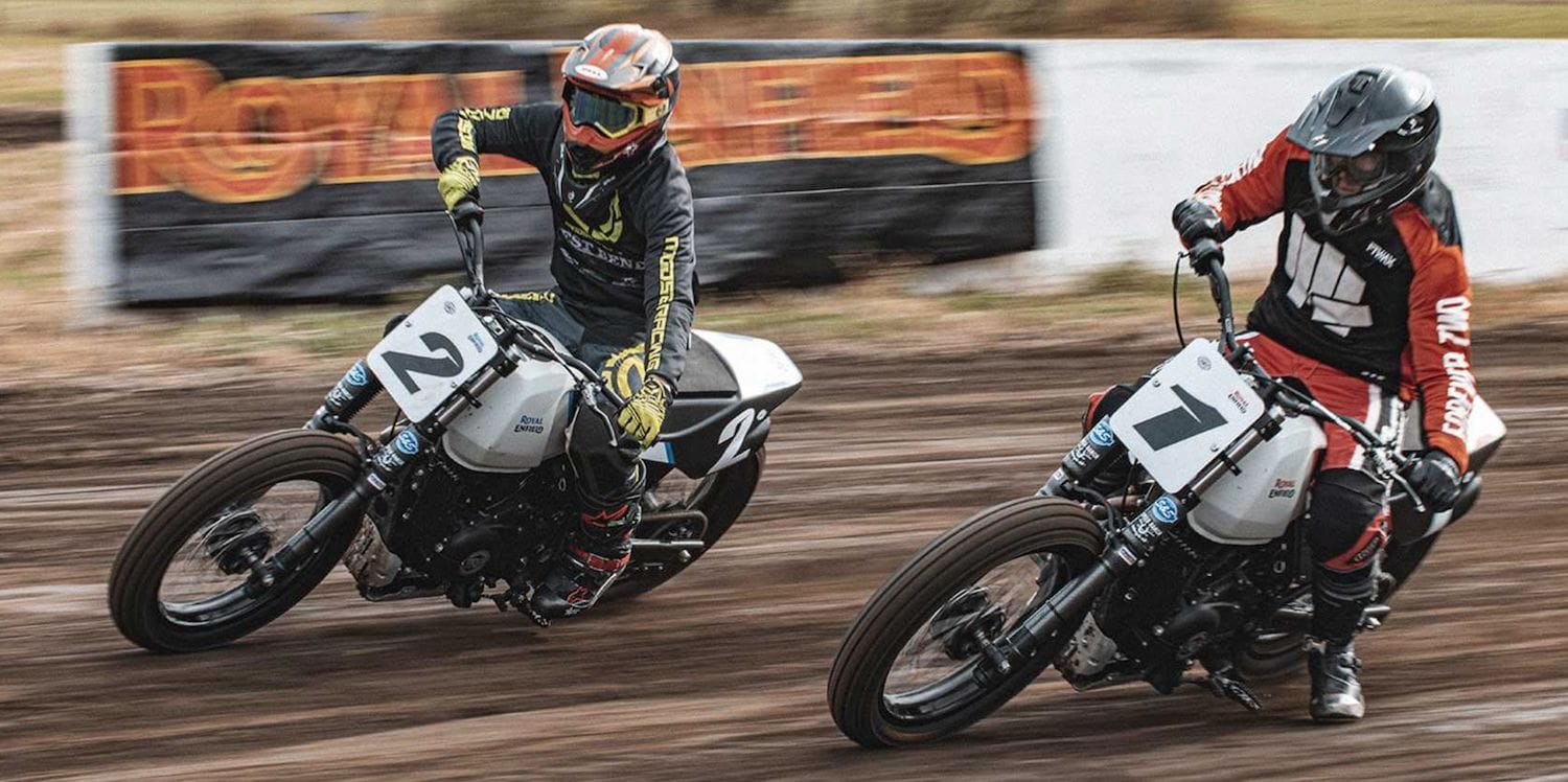Royal Enfield competes in the American Flat Track series
- also in the App MOTORCYCLE NEWS