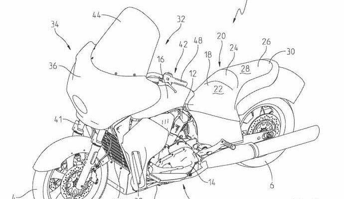 Indian Motorcycle liquid cooled tourer patents 01