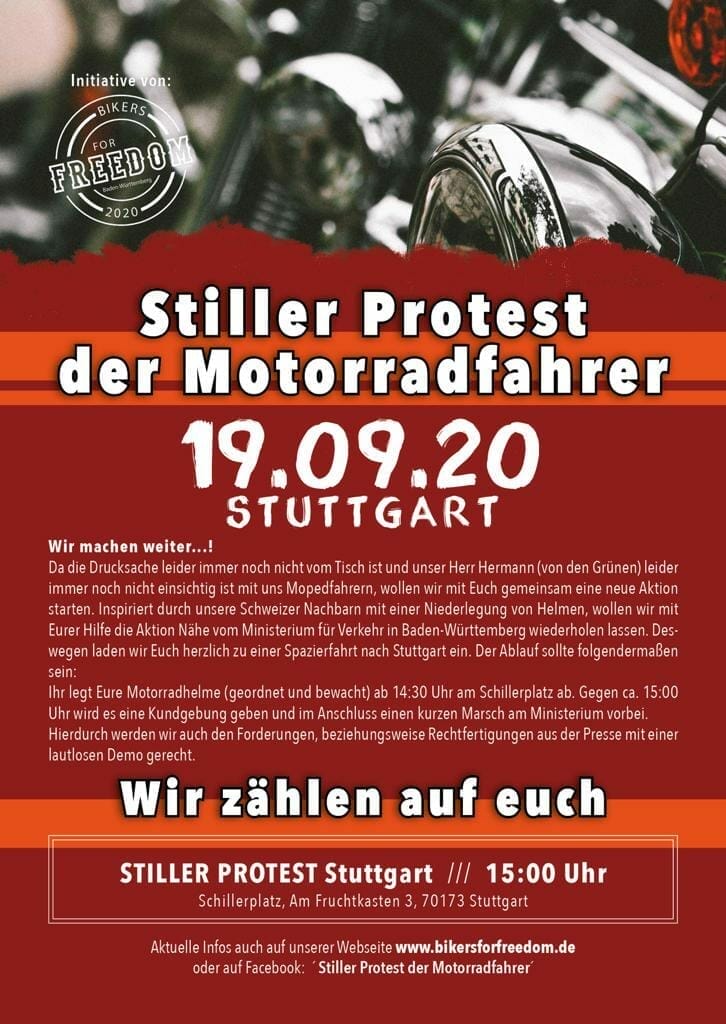 Bikers for Freedom Stuttgart