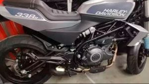 Spy photo of the Harley-Davidson 338R appeared