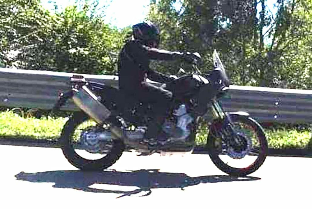 Aprilia Tuareg 660 spy photo