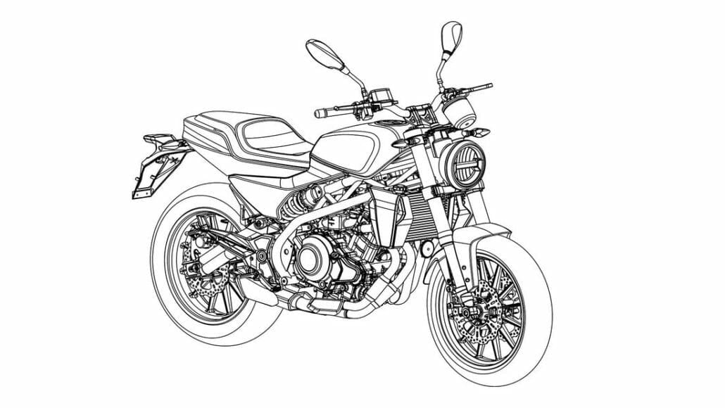 Harley Davidson 338R Patentzeichnung 4
