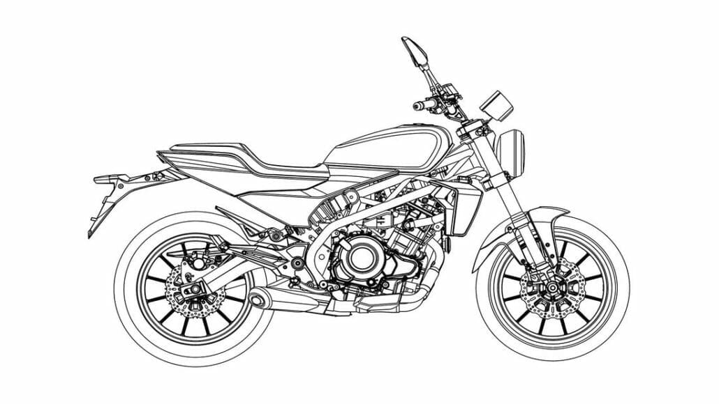 Harley Davidson 338R Patentzeichnung 7