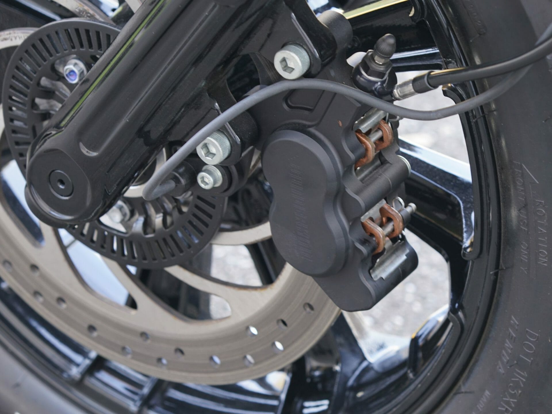 4-piston brake caliper for Indian Scout models
- also in the App MOTORCYCLE NEWS
