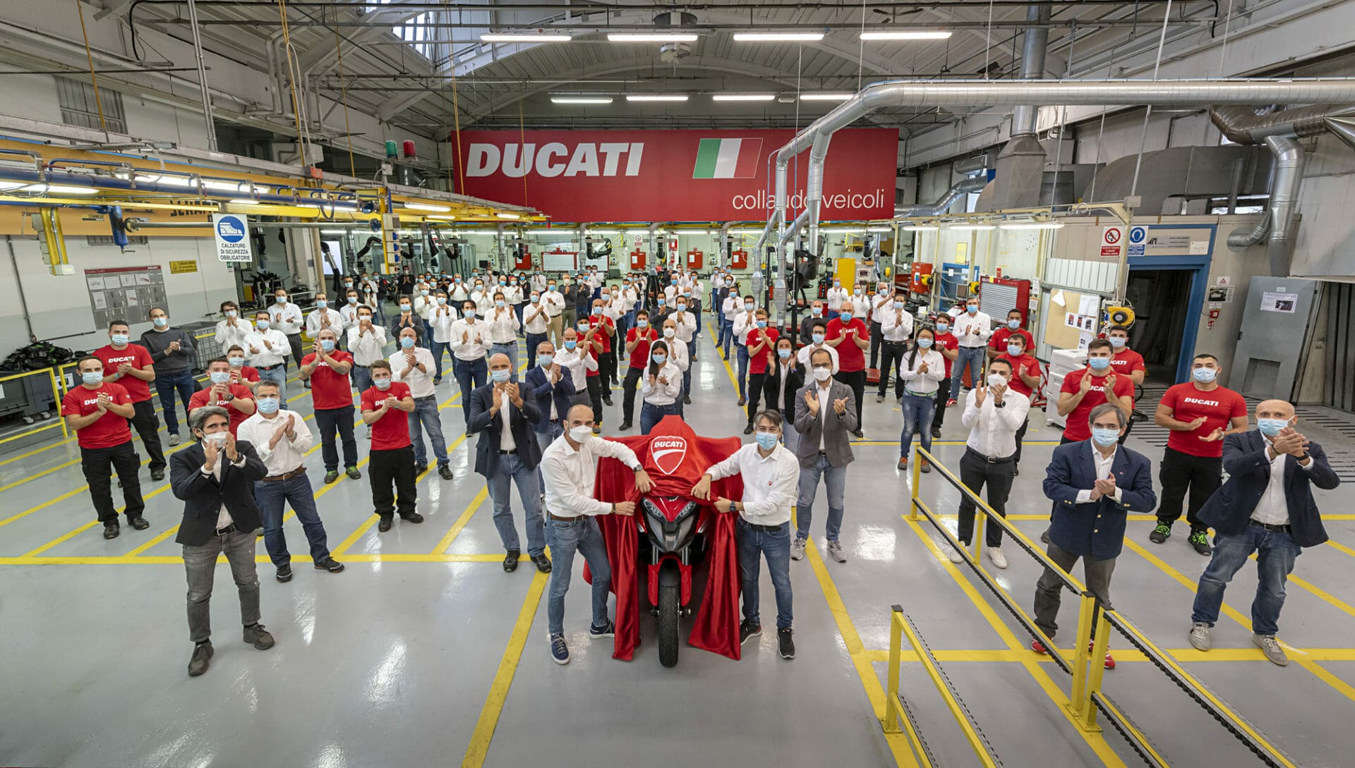 Production of the Ducati Multistrada V4 with new technology has already started - also in the App MOTORCYCLE NEWS via @motorradnachrichten