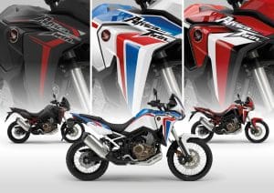 New colors for the Africa Twin 2021