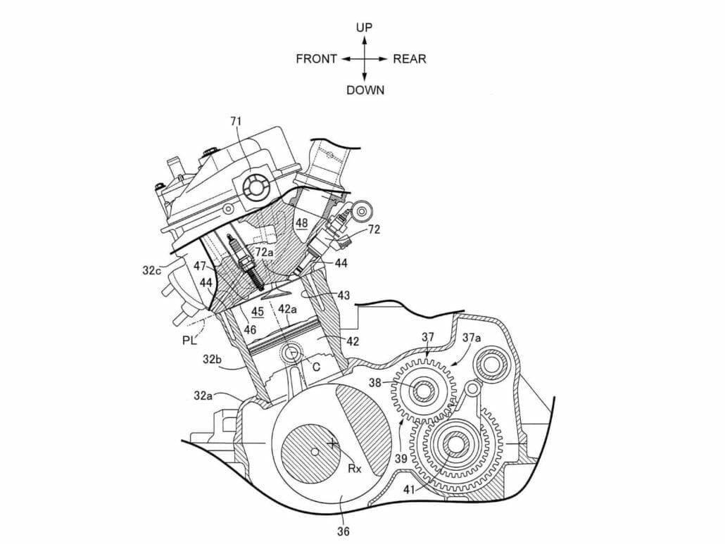 Honda Patent Africa Twin Supercharged 5