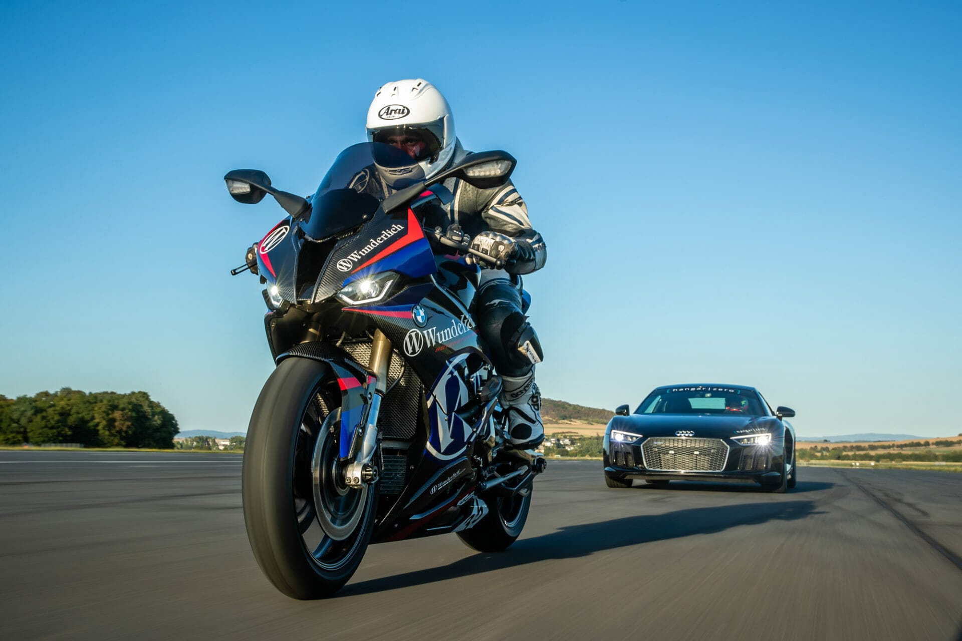 Kennzeichenträger „Trackday“ für die BMW S 1000 RR - Motorcycles