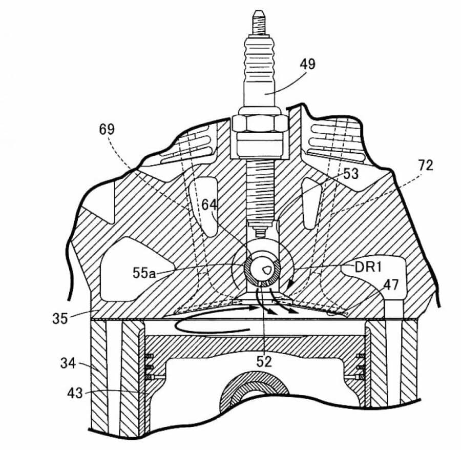 Honda Patent VorkammerZuendSystem 3