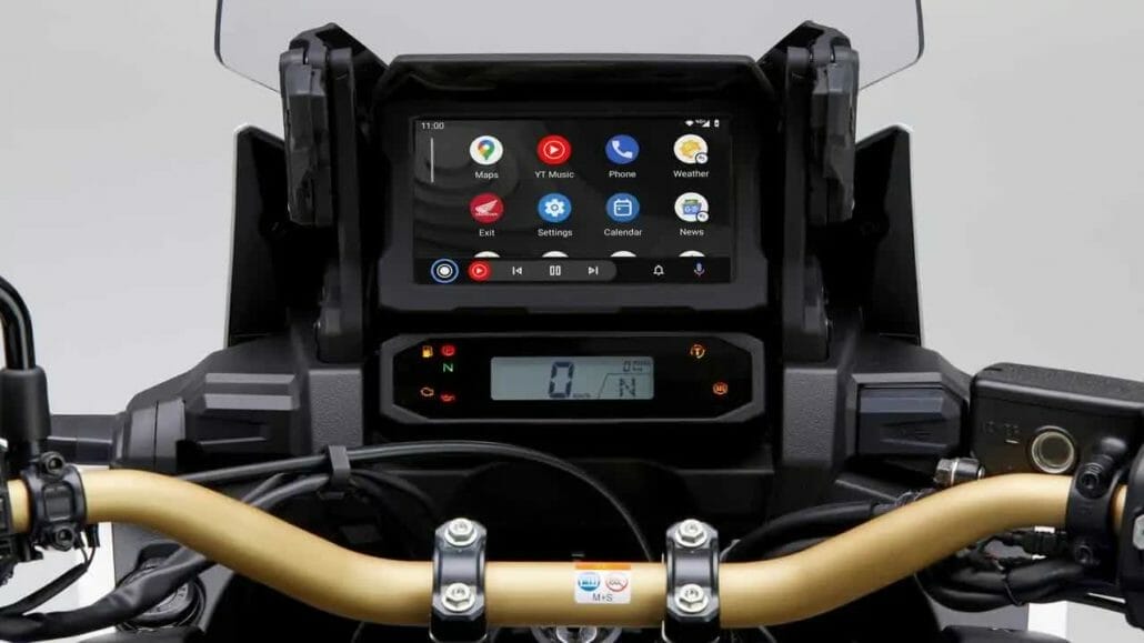 Honda Africa Twin AndroidAuto