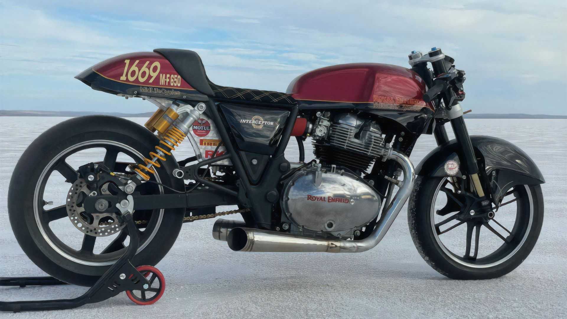 Royal Enfield Interceptor 650 breaks land speed record
- also in the MOTORCYCLES.NEWS APP