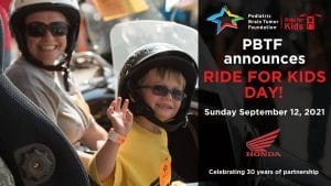 Ride for Kids USA with a central date