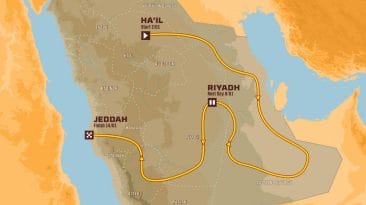 carte du parcours dakar 2022 scaled