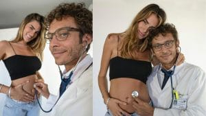 Rossi becomes a father