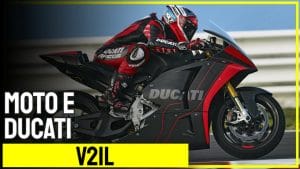 Ducati tests for MotoE - first pictures of their electric motorcycle.