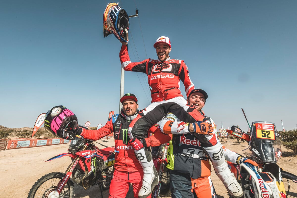Sam Sunderland takes overall victory at Dakar 2022
- also in the MOTORCYCLES.NEWS APP