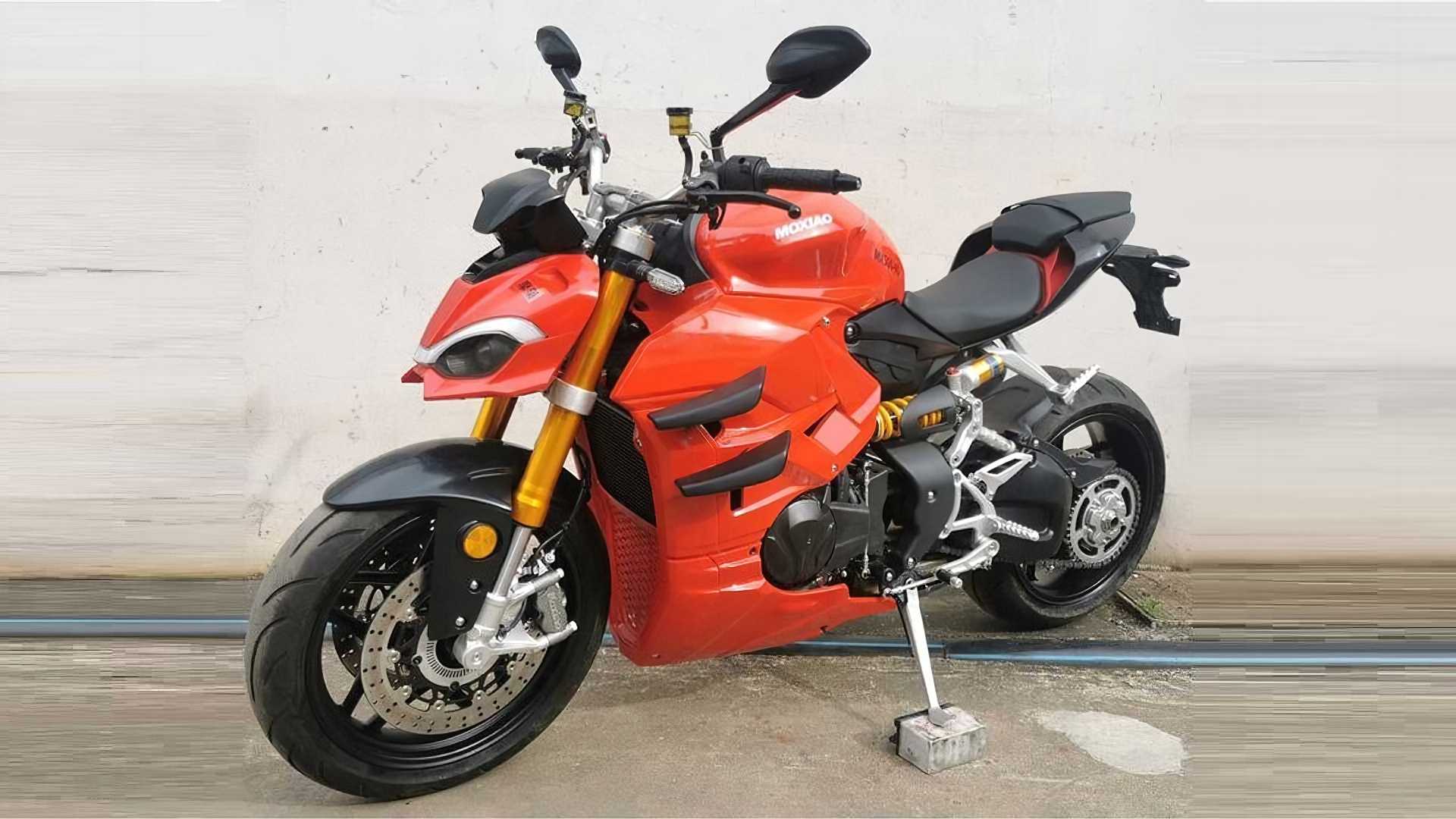 Moxiao copies again - this time the Ducati Streetfighter V4
- also in the MOTORCYCLES.NEWS APP