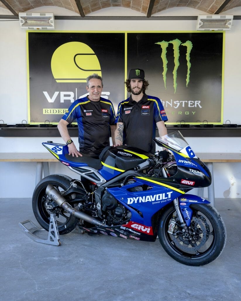 Stefano Manzi joins Soomer at Dynavolt Triumph for 2022 kl2