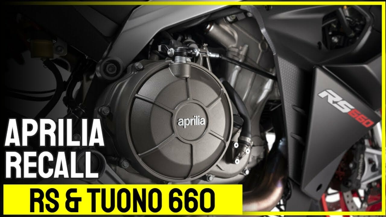 Aprilia recalls RS 660 and Tuono 660
- also in the MOTORCYCLES.NEWS APP