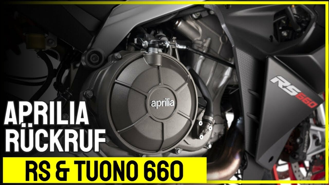 Aprilia ruft RS 660 und Tuono 660 zurück
- auch in der MOTORRAD NACHRICHTEN APP