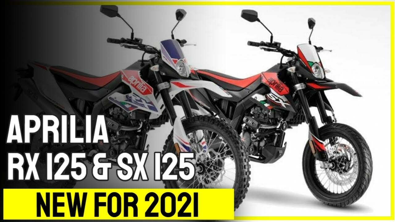 Aprilia RX 125 and SX 125
- also in the MOTORCYCLES.NEWS APP