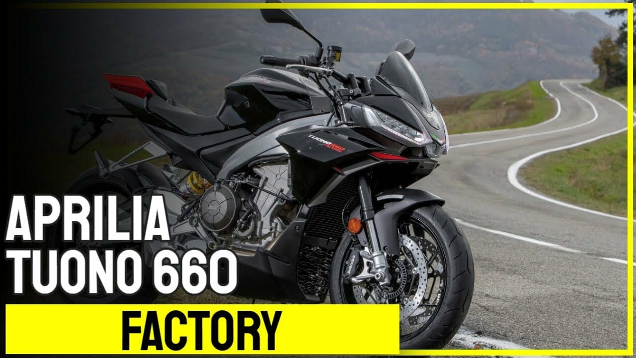 Aprilia Tuono 660 Factory 2022 - auch in der MOTORRAD NACHRICHTEN APP via @motorradnachrichten