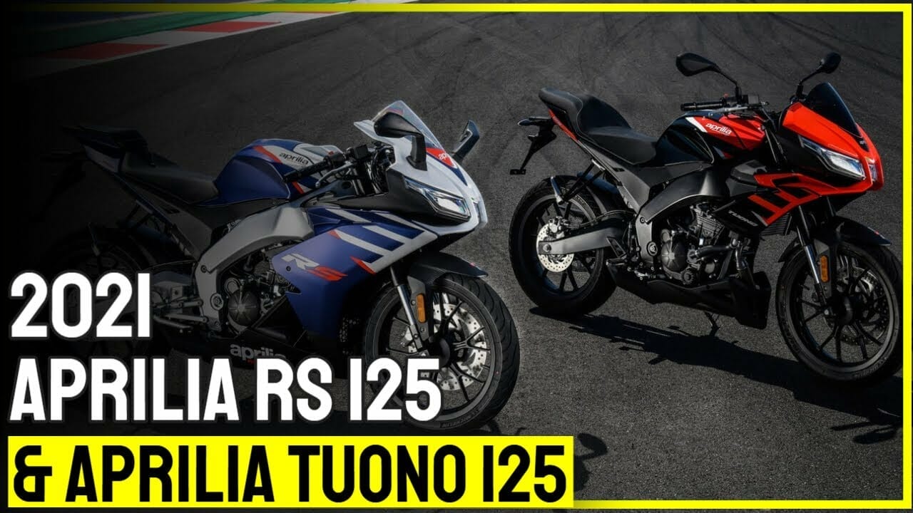 Aprilia's new RS 125 and Tuono 125 for 2021
- also in the MOTORCYCLES.NEWS APP