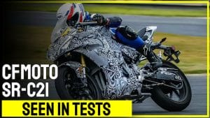 CFMoto SR-C21 spotted in tests - not much remains of the radical sportbike