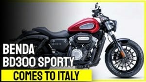 Chinese cruiser Benda BD300 Sporty comes to Italy