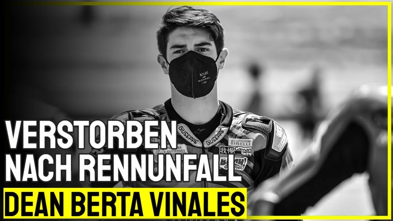Dean Berta Vinales nach Rennunfall verstorben via @motorradnachrichten