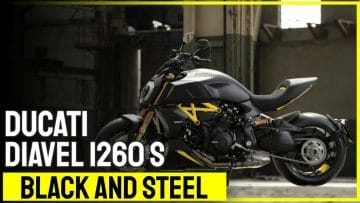 Ducati Diavel 1260 S Black and Steel