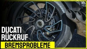Ducati Rückruf wegen möglicher defekter Bremsschläuche
