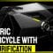 Electric motorcycle with air purification