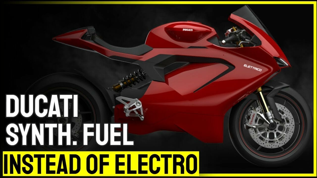 Future Ducatis with synthetic fuel instead of electric drive?
- also in the MOTORCYCLES.NEWS APP