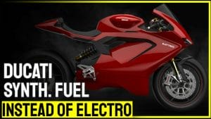 Future Ducatis with synthetic fuel instead of electric drive?