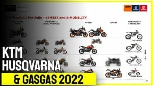 Geplante Modelle von KTM, Husqvarna und GasGas für 2022