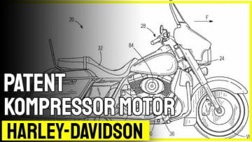 Harley Davidson arbeitet an einem Kompressor-aufgeladenen Motor