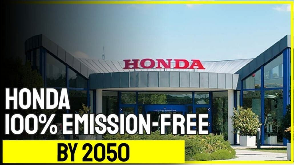 honda 100 emission free by 2050