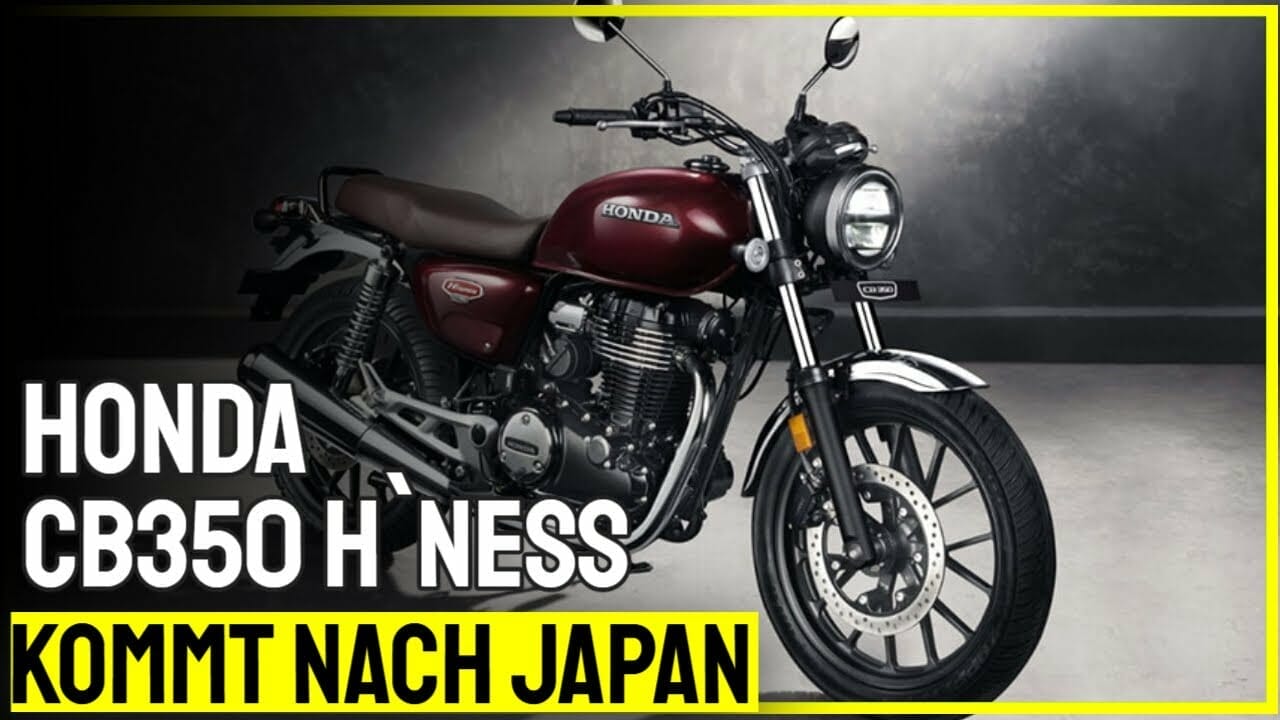 Honda CB350 H`Ness kommt nach Japan
- auch in der MOTORRAD NACHRICHTEN APP