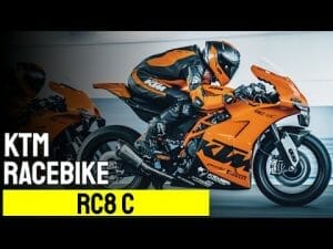 KTM RC8 C – limitiertes Bike für den Racetrack