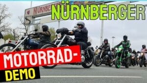 Motorrad-Demo in Nürnberg – Bericht
