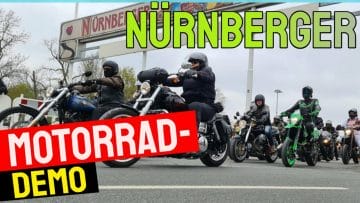 Motorrad-Demo in Nürnberg – Bericht