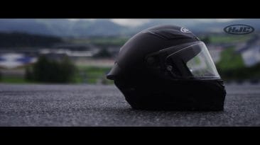 new helmet from the motogp hjc r