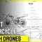 Patent – motorcycle equipped with drones