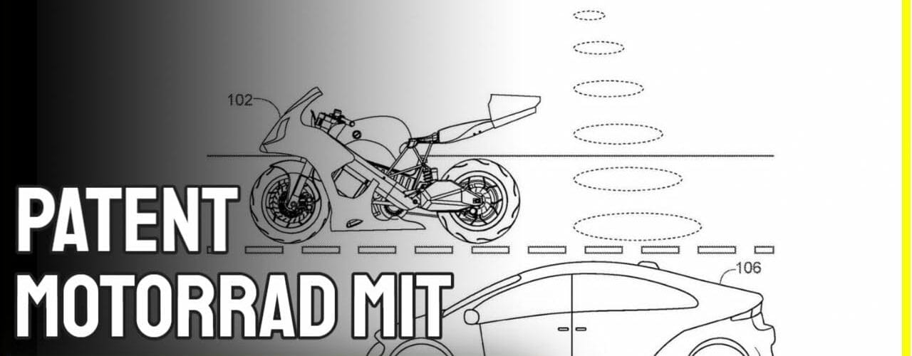 patent motorrad mit drohnen ausg