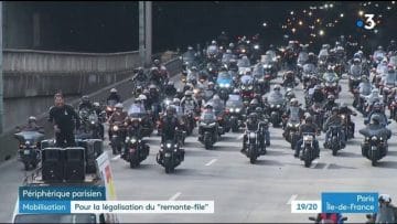 Proteste in Frankreich nach Abschaffung des Lane Splitting